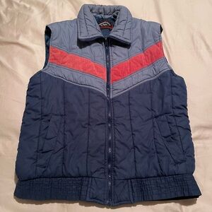competitive edge action jacket vest Men’s small corduroy accents vintage